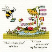 Kit Punto Croce - Bothy Threads - Bella amicizia