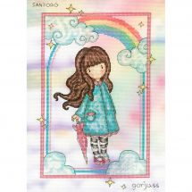 kit ricamo a punto croce - Bothy Threads - Arcobaleno di desideri