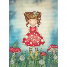 kit ricamo a punto croce - Bothy Threads - Piccolo fungo