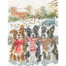 kit ricamo a punto croce - Bothy Threads - Mentre i pastori vegliavano