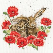 Kit Punto Croce - Bothy Threads - Lepri innamorate