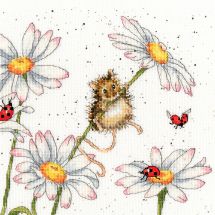 Kit Punto Croce - Bothy Threads - Topi e margherite