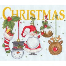 kit ricamo a punto croce - Bothy Threads - È Natale