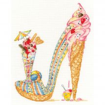 Kit Punto Croce - Bothy Threads - Sundae pigro
