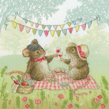 kit ricamo a punto croce - Bothy Threads - Nella prateria