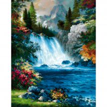 Kit ricamo diamante - Collection d'Art - Cascata