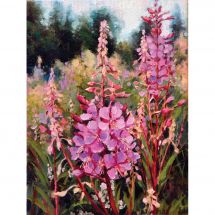 Kit ricamo diamante - Collection d'Art - Rose Bay Fireweed