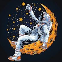 Kit ricamo diamante - Collection d'Art - astronauta
