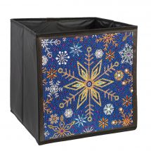 Porta-diamanti - Crystal Art D.I.Y - Cestino - Occhiate di neve