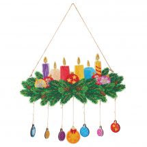 Porta-diamanti - Crystal Art D.I.Y - Candele festive