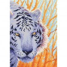 Kit ricamo diamante - Collection d'Art - lo sguardo della tigre