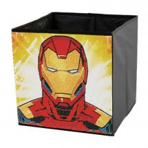 Porta-diamanti - Crystal Art D.I.Y - Cestino - Iron Man