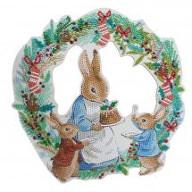 Kit ricamo diamante - Crystal Art D.I.Y - Il budino di Peter Rabbit
