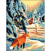 Canovaccio antico - Collection d'Art - La volpe nella neve