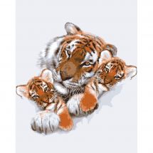 Canovaccio antico - Collection d'Art - Famiglia tigre
