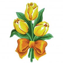 Canovaccio antico - Collection d'Art - Tulipani gialli