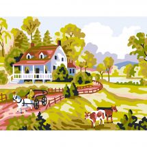 Kit di tela per bambini - Collection d'Art - La fattoria