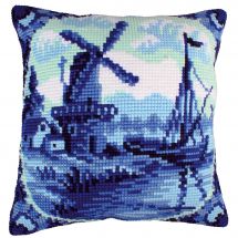 Kit cuscino fori grossi - Collection d'Art - Maiolica di Delft