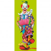 Canovaccio antico - Collection d'Art - Clownn con fisarmonica