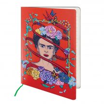 Taccuino da ricamo a diamante - Crystal Art D.I.Y - Il diario di Frida Kahlo