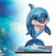 statuetta di diamante - Crystal Art D.I.Y - Delfino