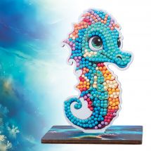 statuetta di diamante - Crystal Art D.I.Y - Ippocampo