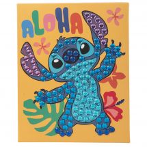 Kit di ricamo a diamante per bambini - Crystal Art D.I.Y - Stitch