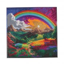 Kit ricamo diamante su telaio - Crystal Art D.I.Y - Una bella fuga