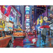 Kit ricamo diamante su telaio - Crystal Art D.I.Y - Times Square