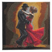 Kit ricamo diamante su telaio - Crystal Art D.I.Y - Ballo di mezzanotte