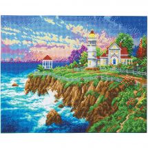 Kit ricamo diamante su telaio - Crystal Art D.I.Y - Lumière de Victoria