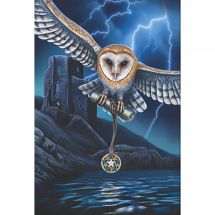 Kit il ricamo Diamante LED - Crystal Art D.I.Y - Cuore della tempesta
