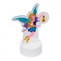 Porta-diamanti - Crystal Art D.I.Y - Fata illuminata