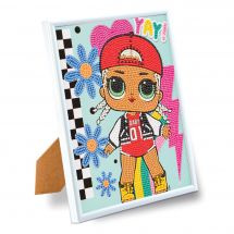 Kit ricamo diamante su telaio - Crystal Art D.I.Y - sorpresa lol