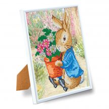 Kit ricamo diamante su telaio - Crystal Art D.I.Y - Pierre Lapin