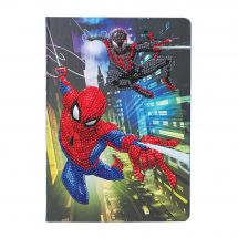 Taccuino da ricamo a diamante - Crystal Art D.I.Y - Spider-Man