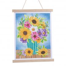 Banner a diamante - Crystal Art D.I.Y - Mazzo di primavera