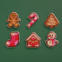 Kit magnete per ricamo - Canevas Fatal - Albero di Natale