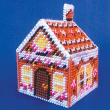 Kit supporto per ricamare - Canevas Fatal - Casa di pan di zenzero