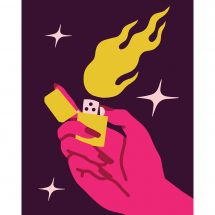 Kit di canovaccio - Canevas Fatal - Accendilo