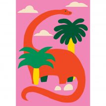 Kit di canovaccio - Canevas Fatal - Diplodocus