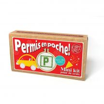 Mini kit per il punto croce - The Crafty Kit Compagny - Patente in tasca!