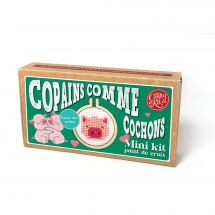 Mini kit per il punto croce - The Crafty Kit Compagny - Amici come maiali