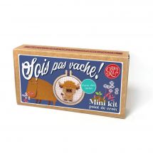 Mini kit per il punto croce - The Crafty Kit Compagny - Non fare la stronza.