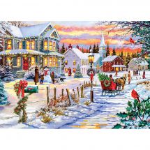 puzzle per bambini - Castorland - L'albero sta arrivando - 180 pezzi