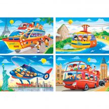 puzzle per bambini - Castorland - Voyager - da 8 a 20 pezzi