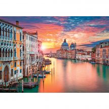 puzzle - Castorland - Tramonto a Venezia - 500 pezzi