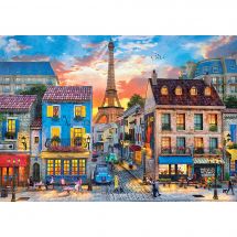 puzzle - Castorland - Strade di Parigi - 500 pezzi