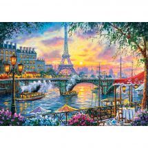 puzzle - Castorland - L'ora del tè a Parigi - 500 pezzi