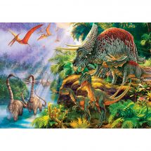puzzle - Castorland - Valle dei dinosauri - 500 pezzi